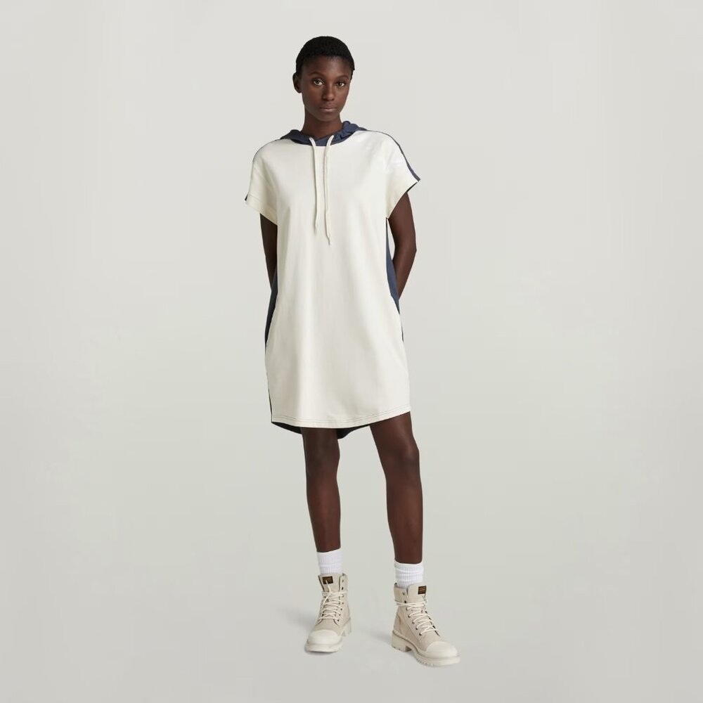 G-Star Sobiru Hoodie Sweat Dress – Fantem Blue/Papyrus – Women’s XL (NWT)